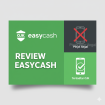 Gambar: Perbandingan Easycash yang Terdaftar OJK dengan pinjaman online ilegal.